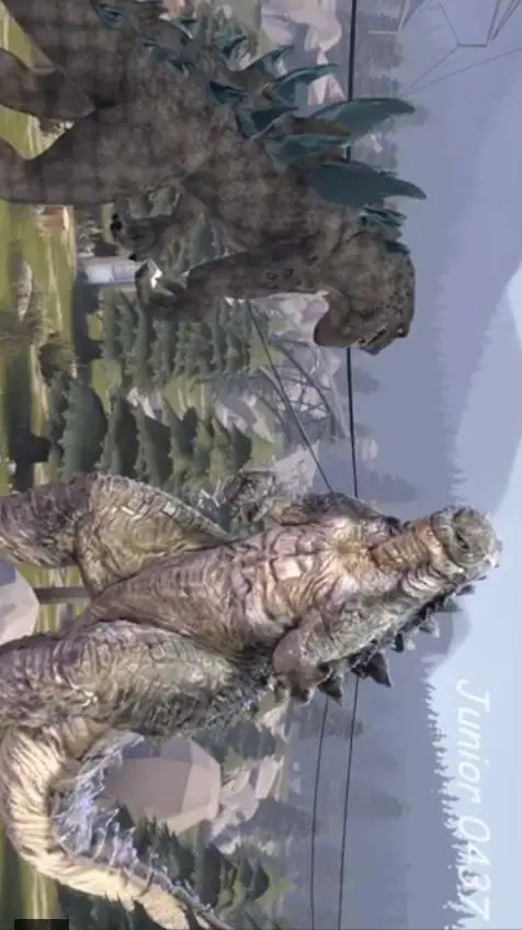 ai character: Gare y Zilla background