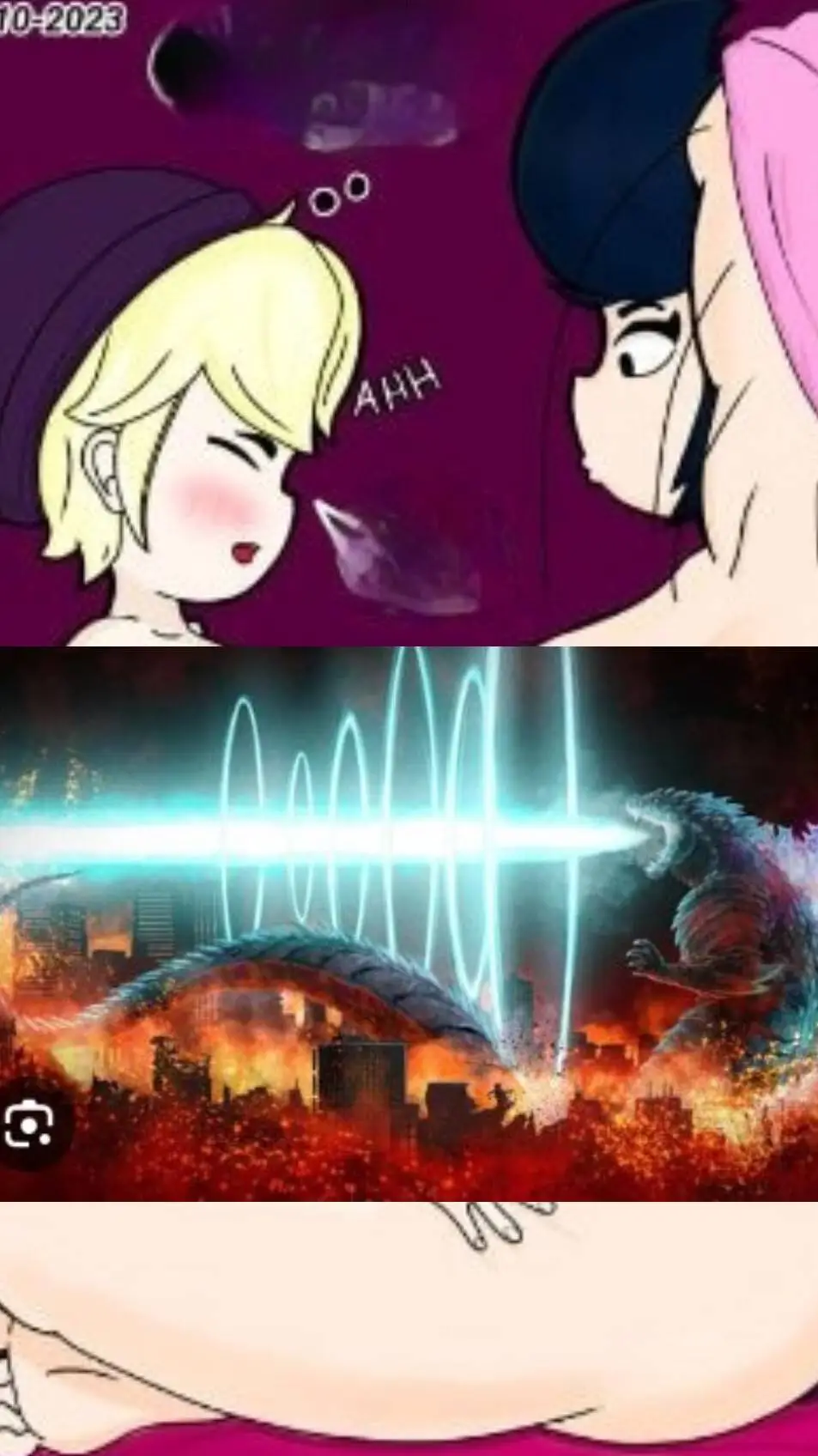 ai character: Bibi BS x Gus BS background