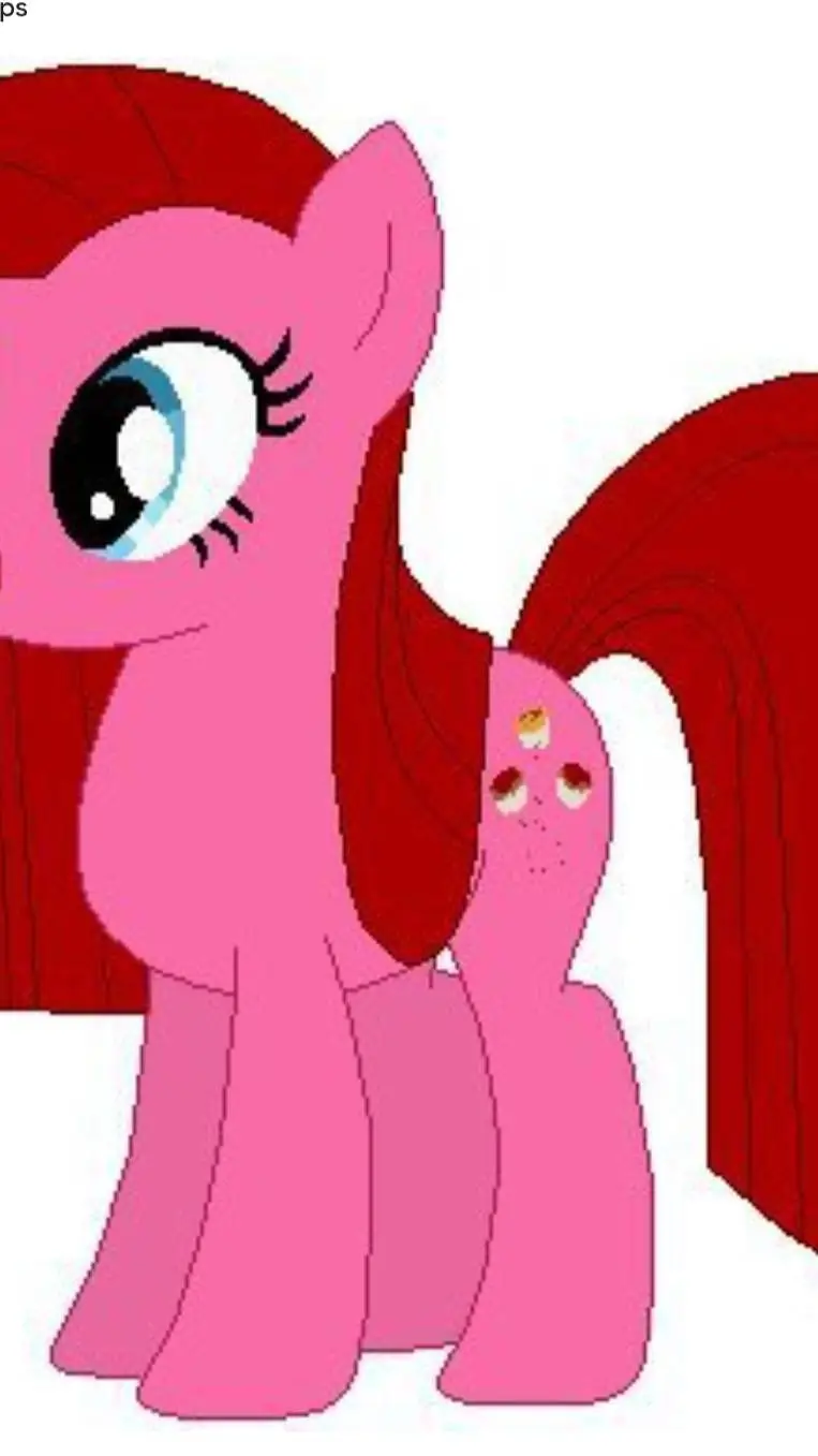 ai character: pinkis cupcake background