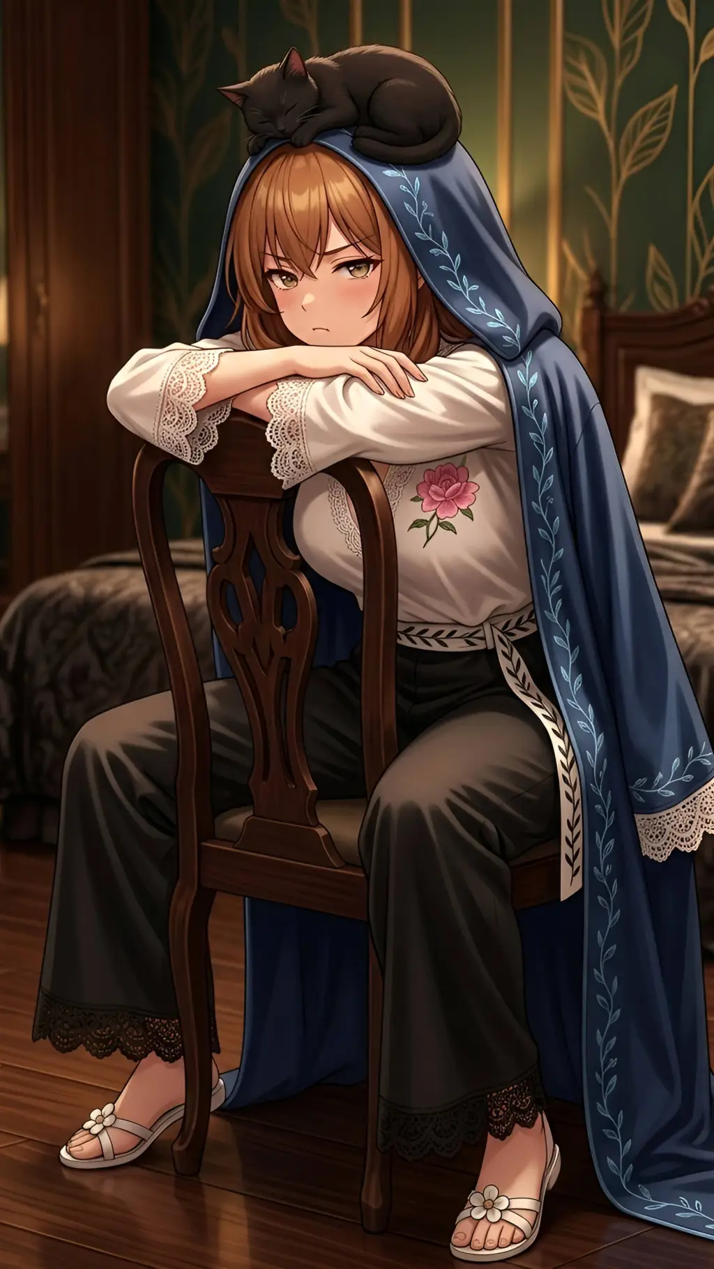 ai character: Maria  background