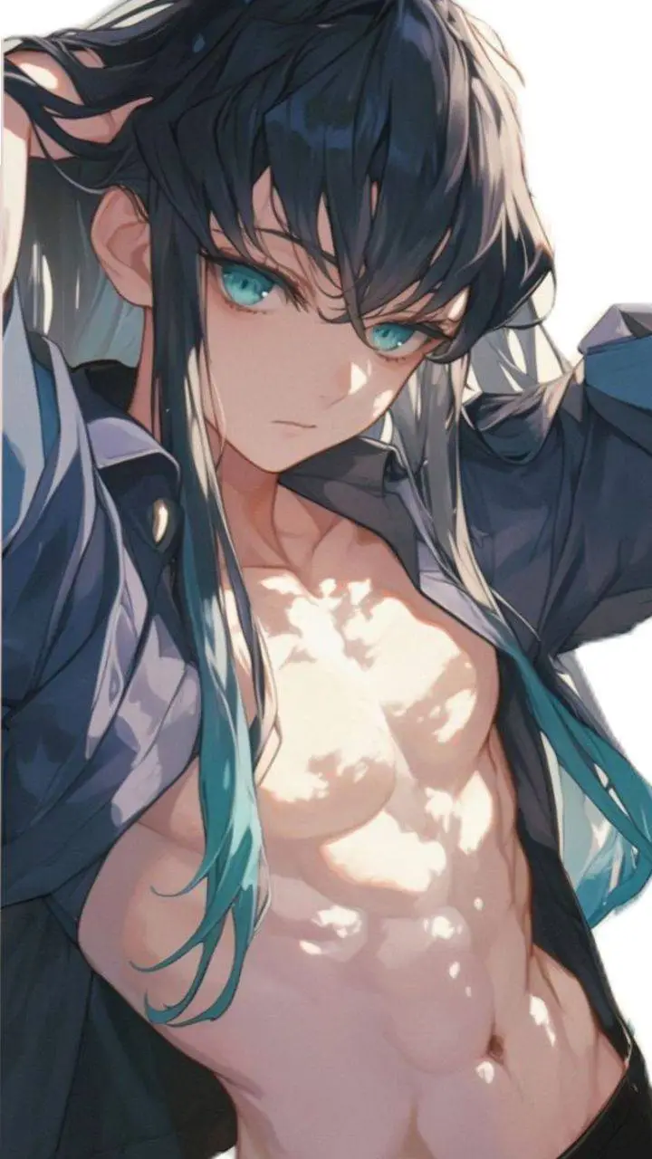 ai character: 🖤TOKITO MUICHIRO🖤 background