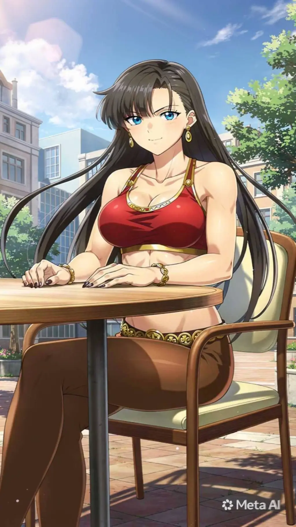 ai character: Yomi Yamiuchi background