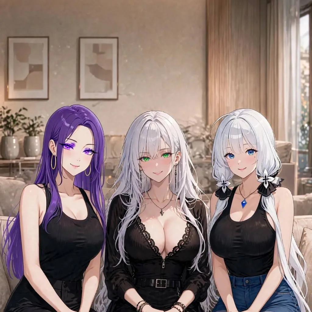 chat with ai character: Three women 