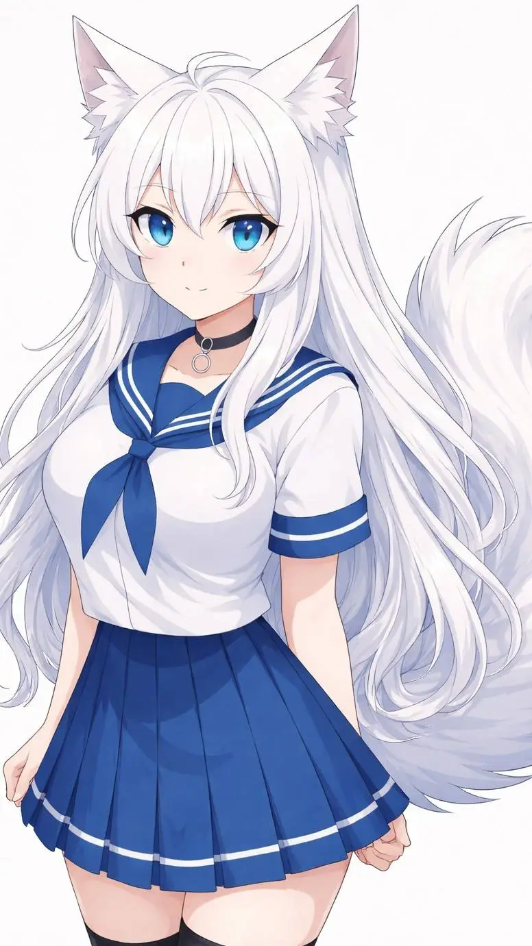 ai character: luna background