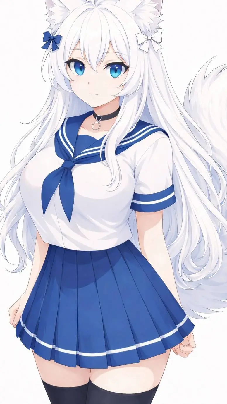 ai character: luna background