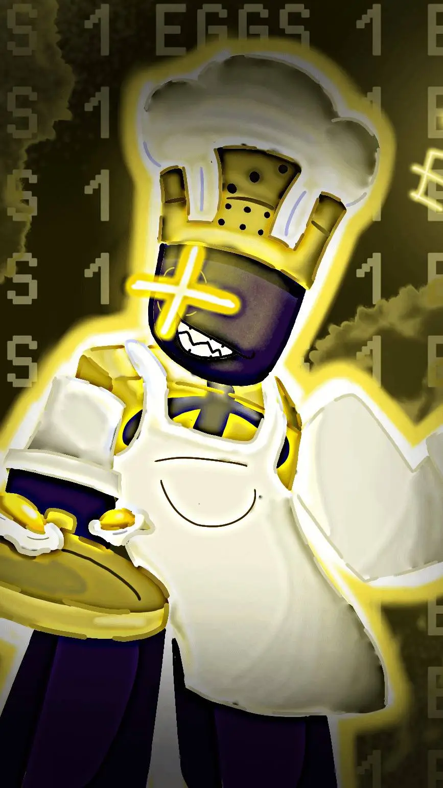 ai character: 1x1x1x1 background
