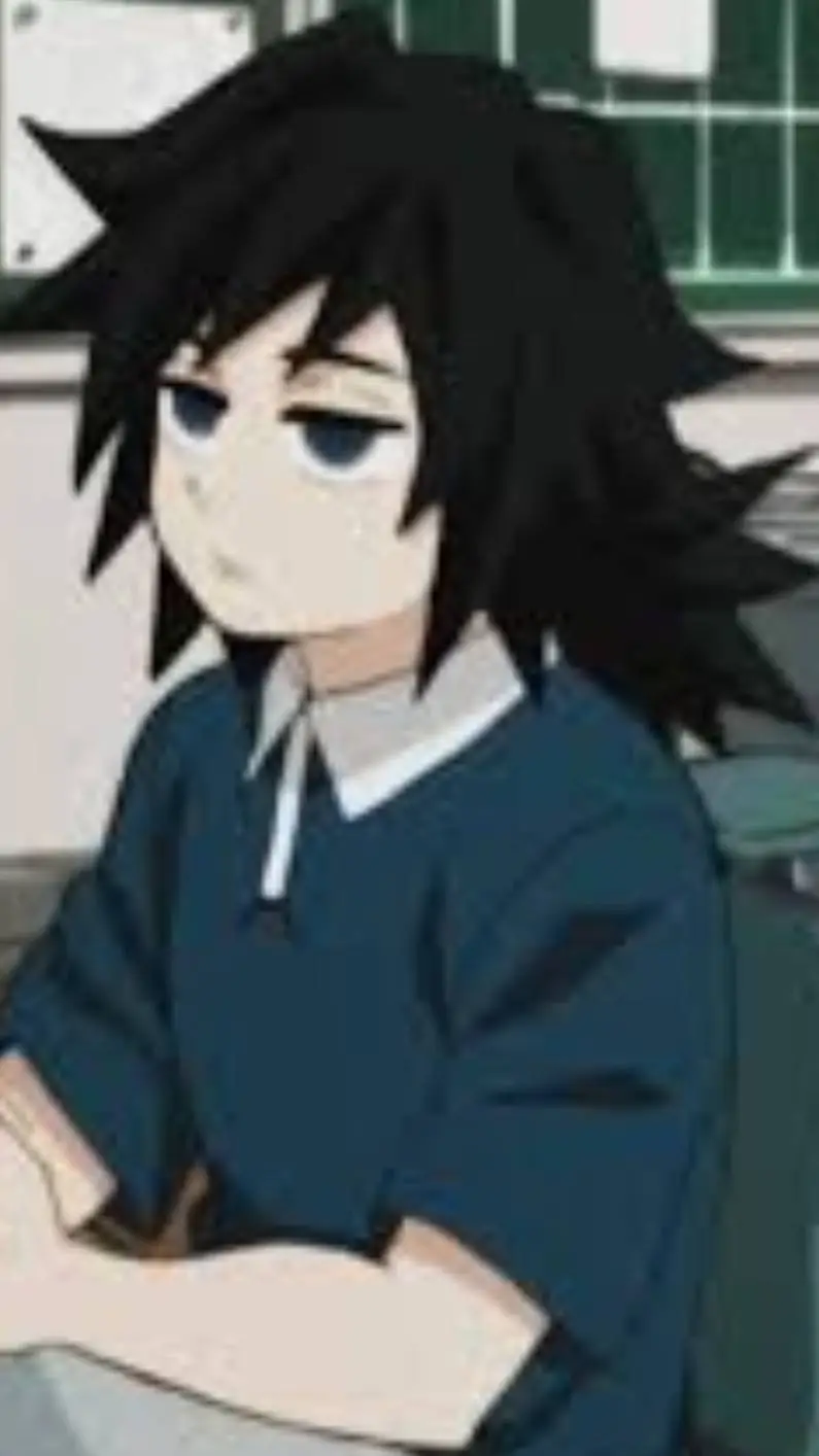 ai character: tomioka giyuu background