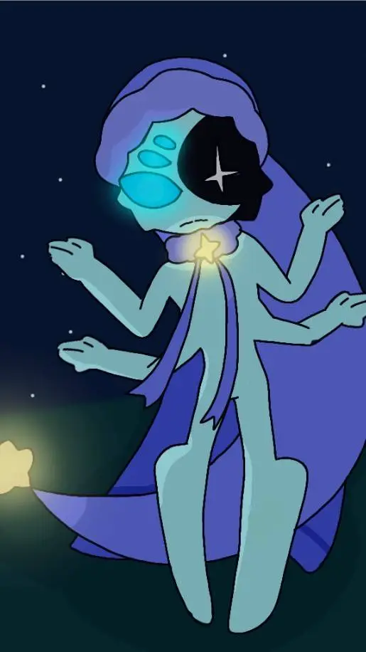 ai character: Starflesh Astro background