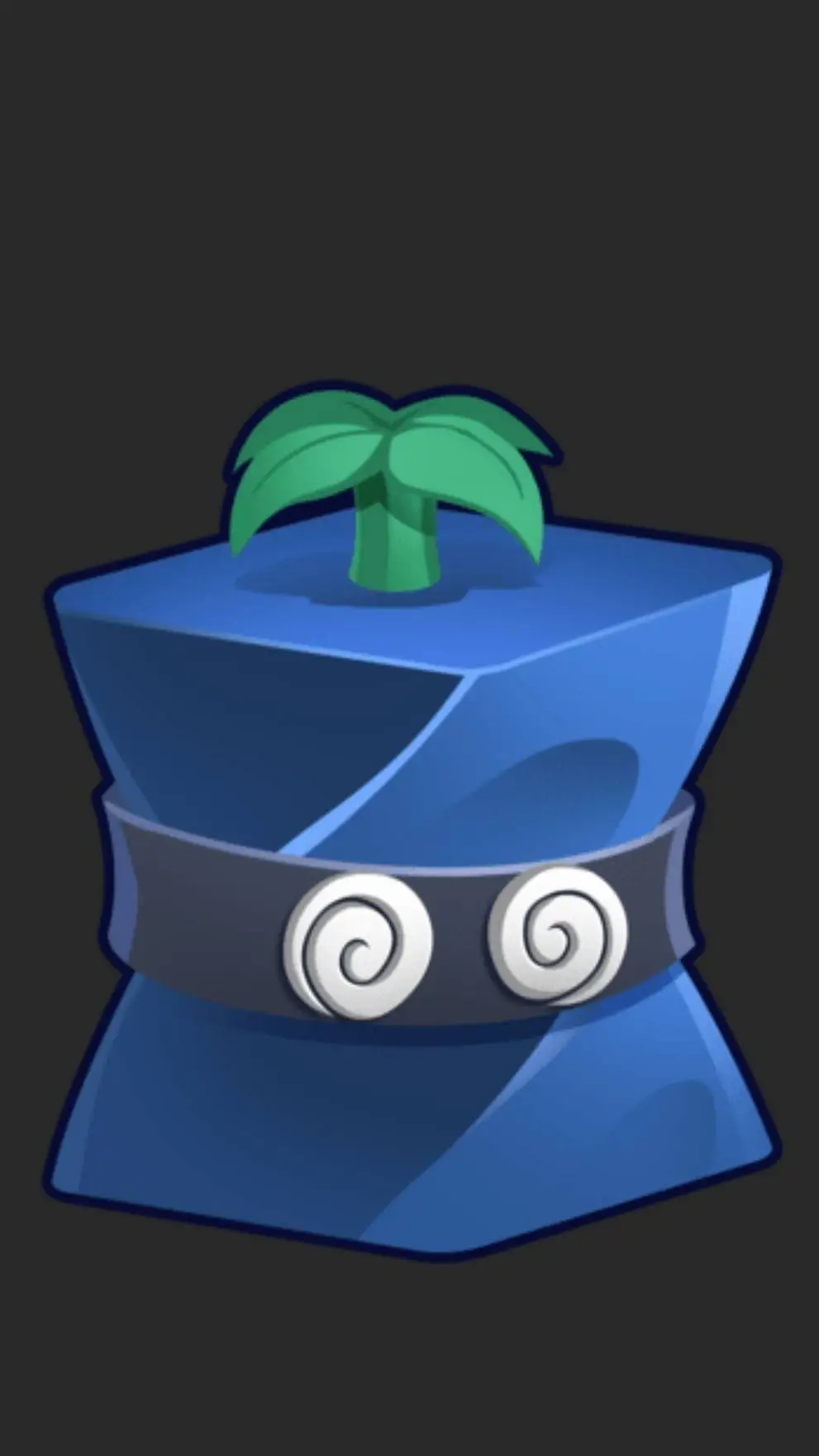 ai character: Spin fruit background