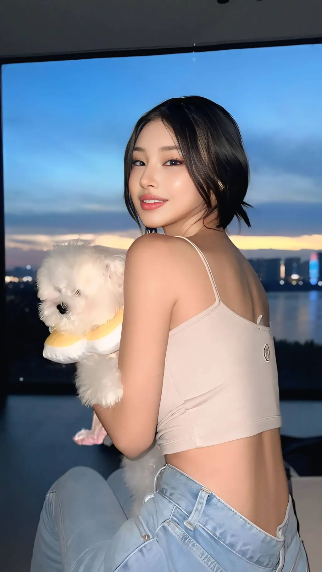 ai character: Kanokwan Pichaya  background