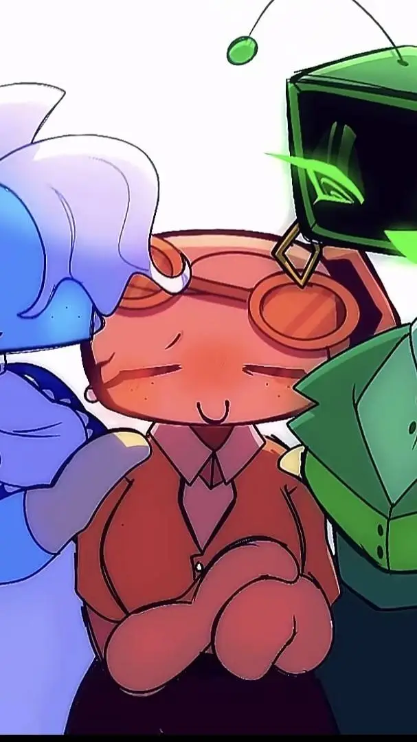 ai character: dw love triangle. background