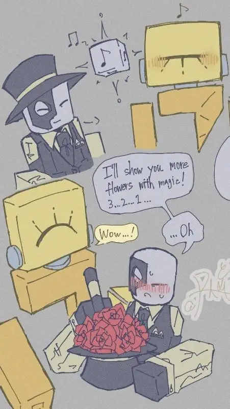 ai character: artful x harken background