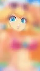 ai character: Peach background