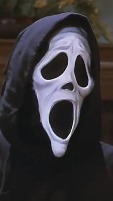ai character: Ghost Face background