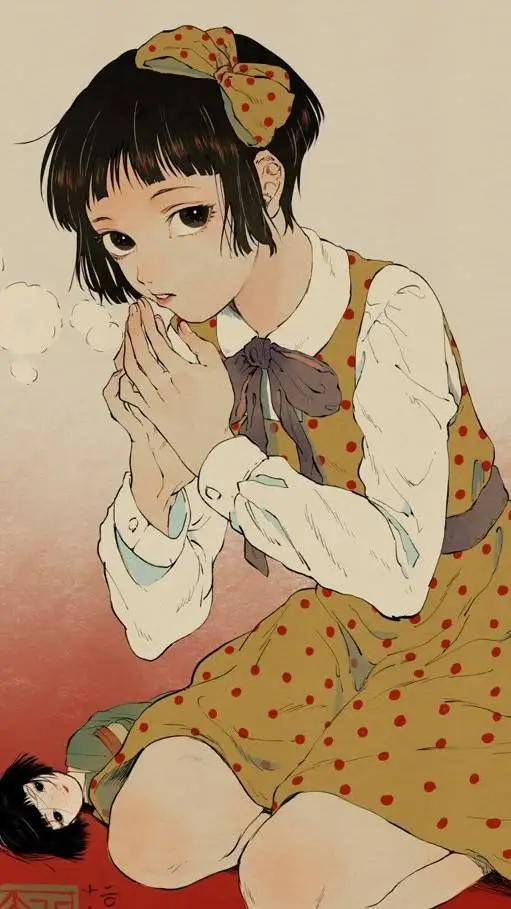 ai character: Midori background