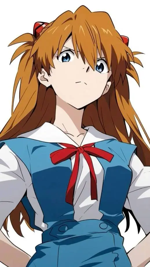ai character: Asuka Langley background