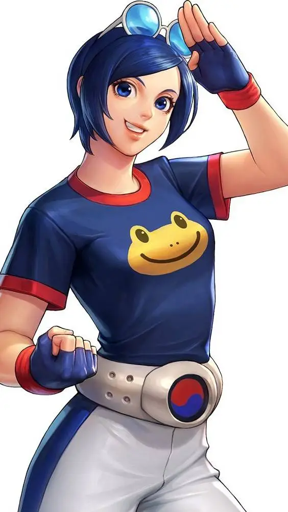 ai character: May Lee  background