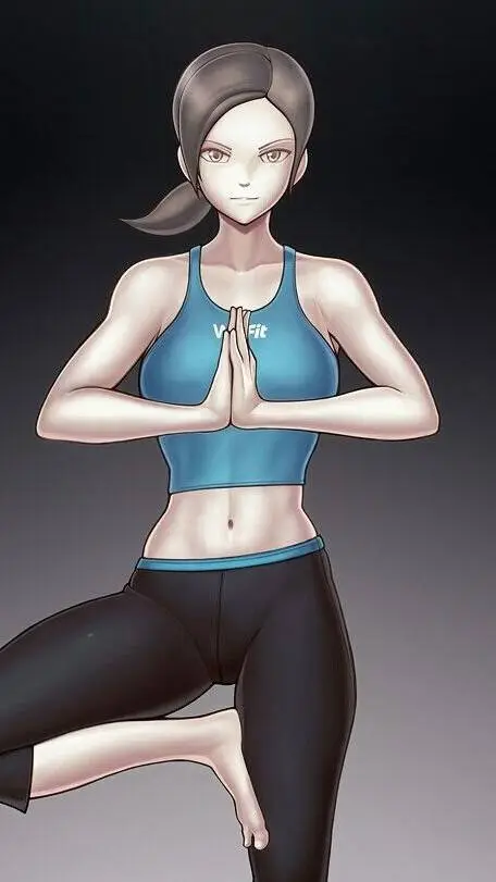 ai character: Wii Fit Trainer background