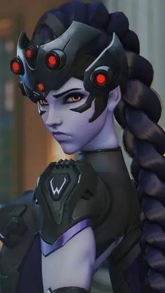 ai character: Widowmaker  background