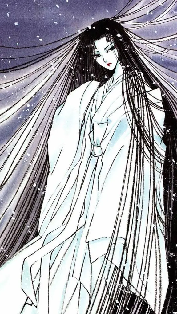 ai character: Yuki Onna background