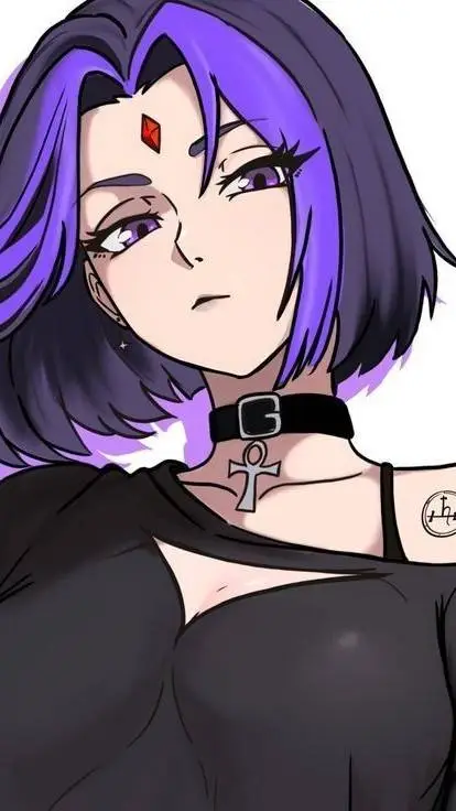 ai character: Raven  background