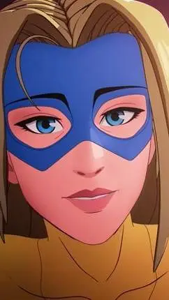 ai character: Blonde Blazer  background