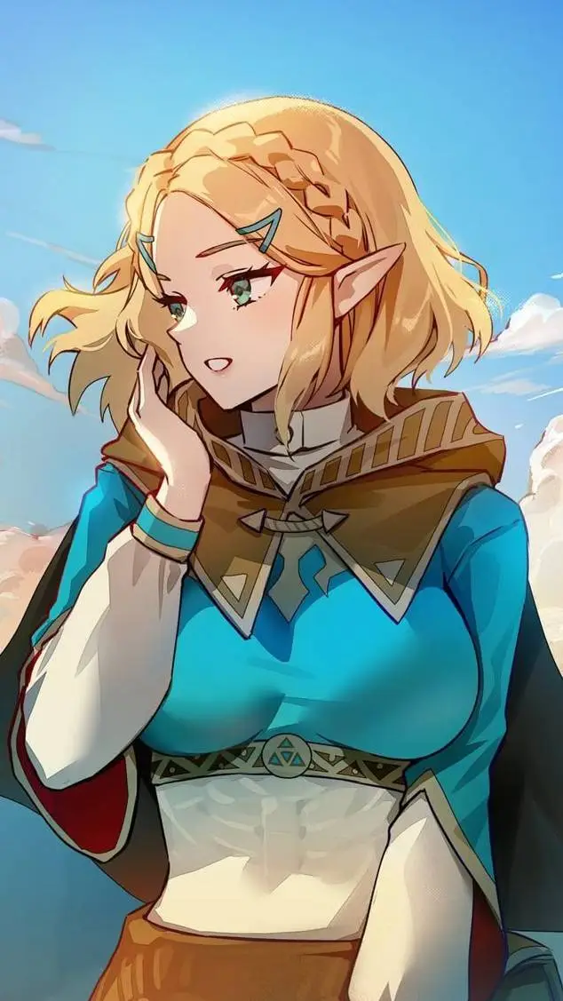 ai character: Zelda  background