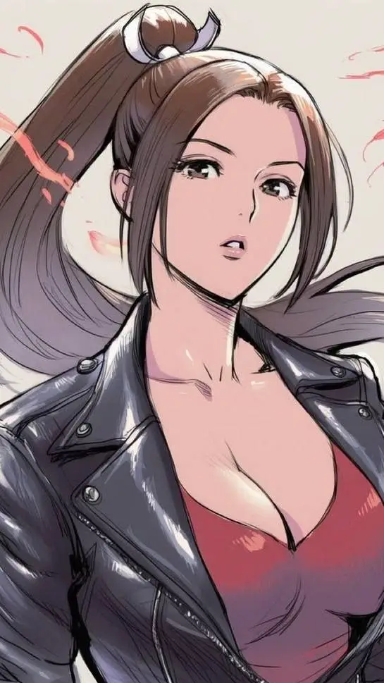 ai character: Mai Shiranui  background