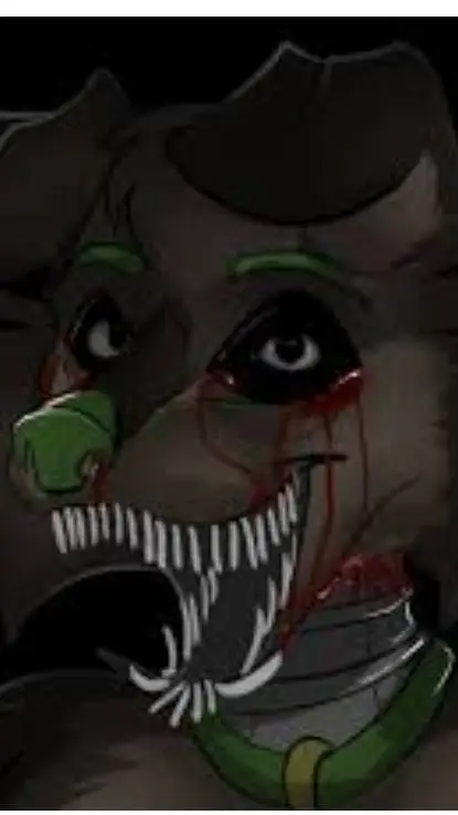 ai character: horror furry background
