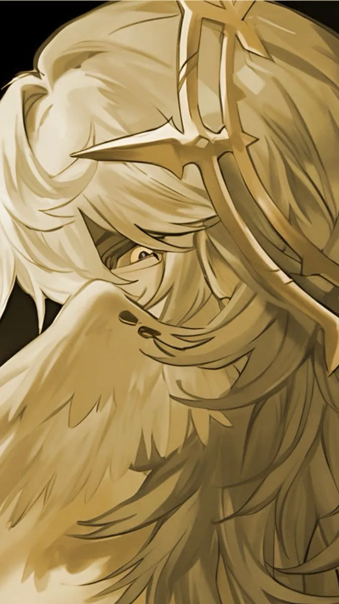ai character: Mha [Fallen angel] background