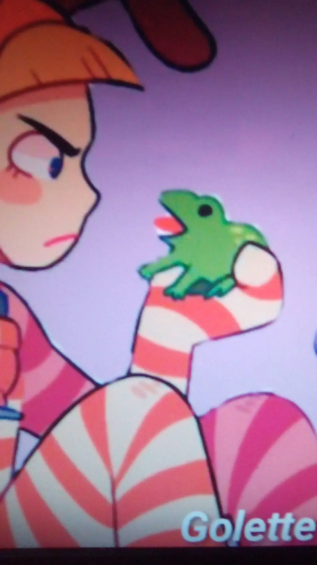 ai character: Poppe the clow background