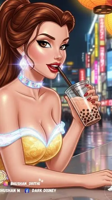 ai character: Belle background