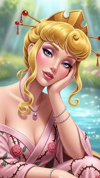 ai character: Aurore  background