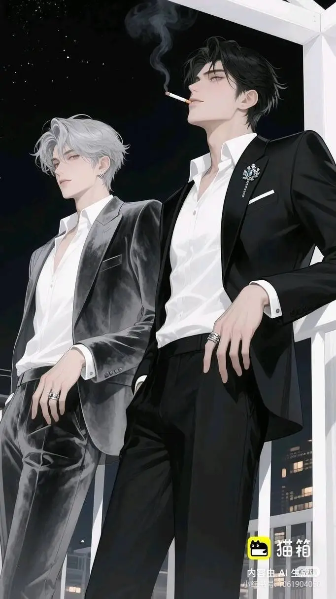 ai character: Raphaël & Cristian background