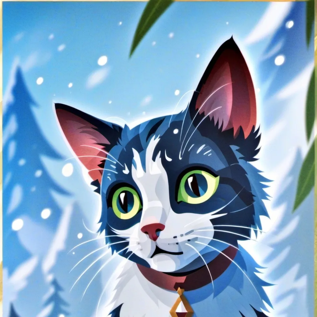 chat with ai character: Injured cat