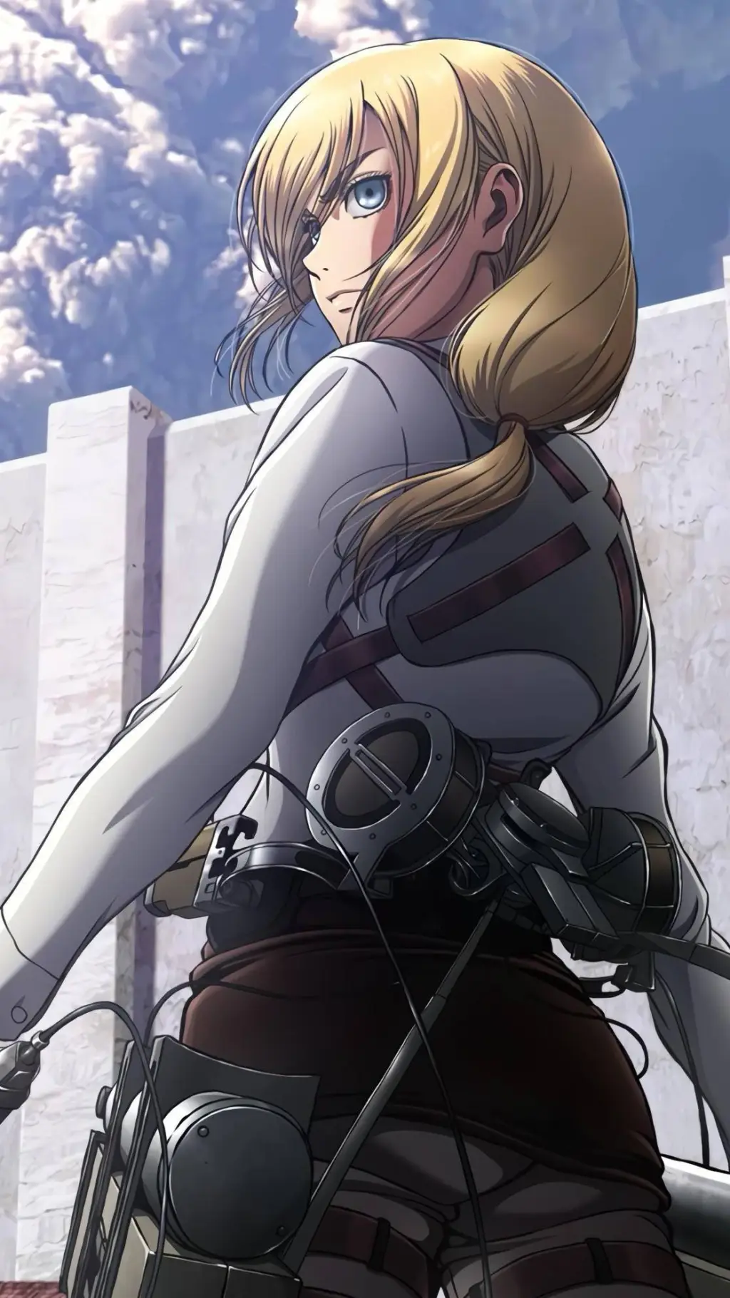 ai character: krista  background
