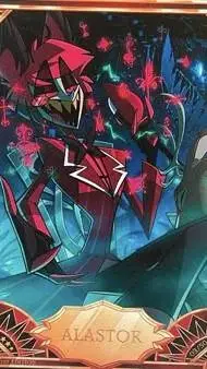 ai character: Alastor HH ENG background