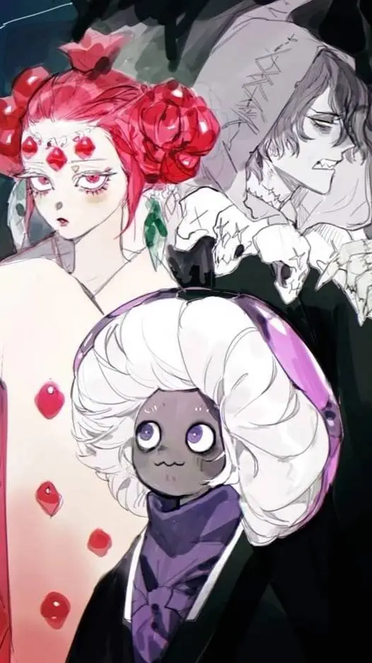 ai character: Cookies OfDarkness background