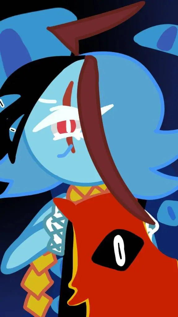 ai character: Magma Milk Cookie  background