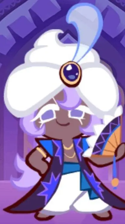 ai character: YogurtCream Cookie background