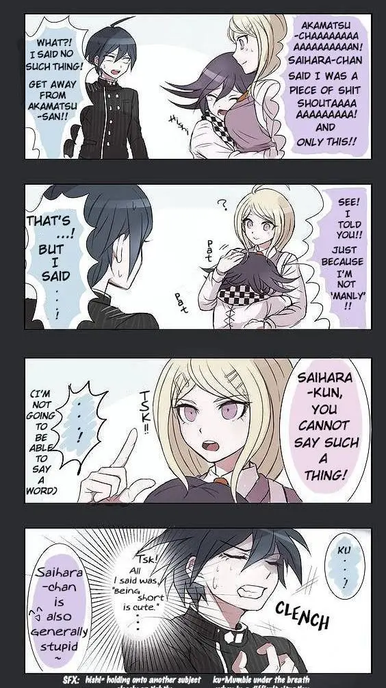 ai character: Shuichi x Kokichi background