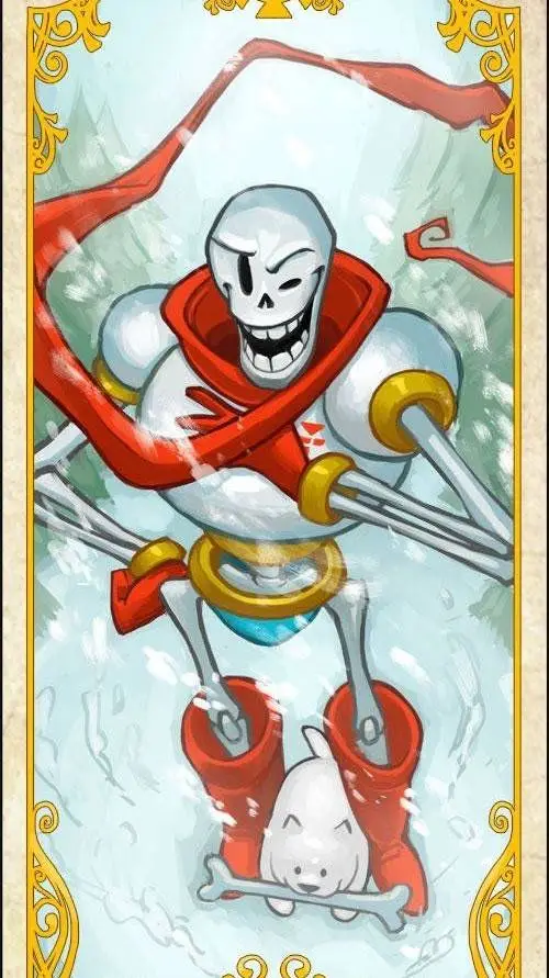 ai character: Papyrus  background