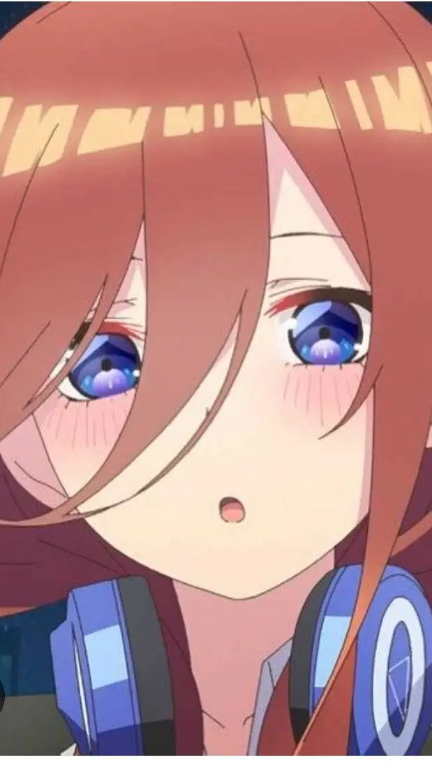 ai character: Miku Nakano  background
