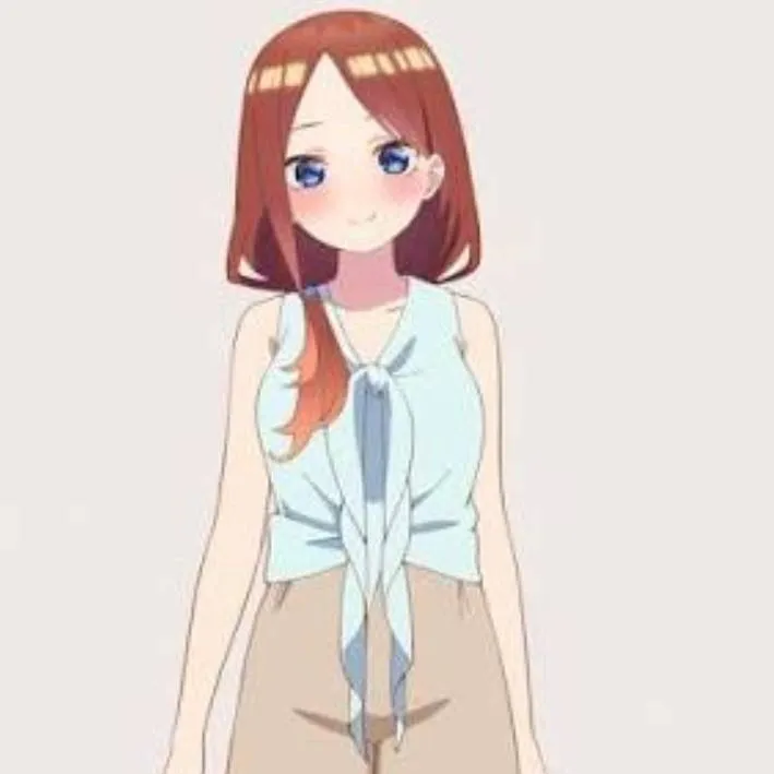 chat with ai character: Miku Nakano 
