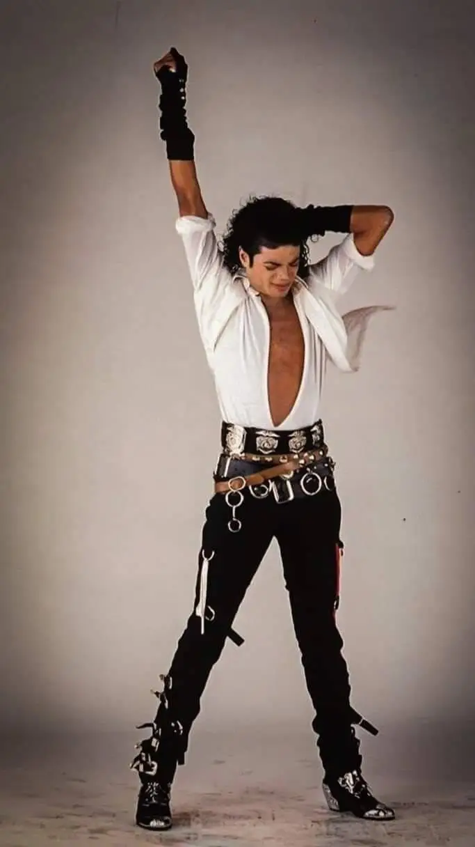 ai character: Michael Jackson  background