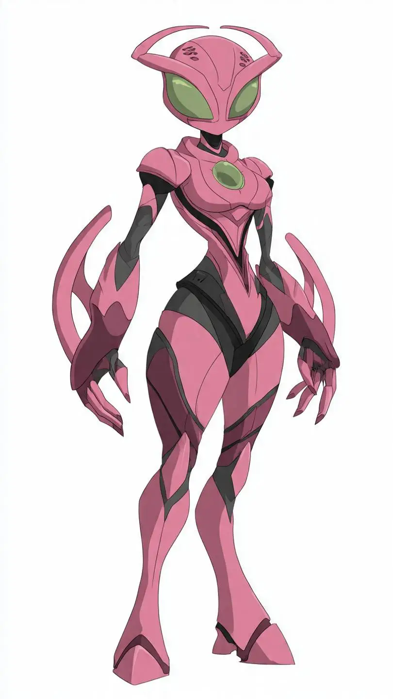 ai character: Bug-Girl background