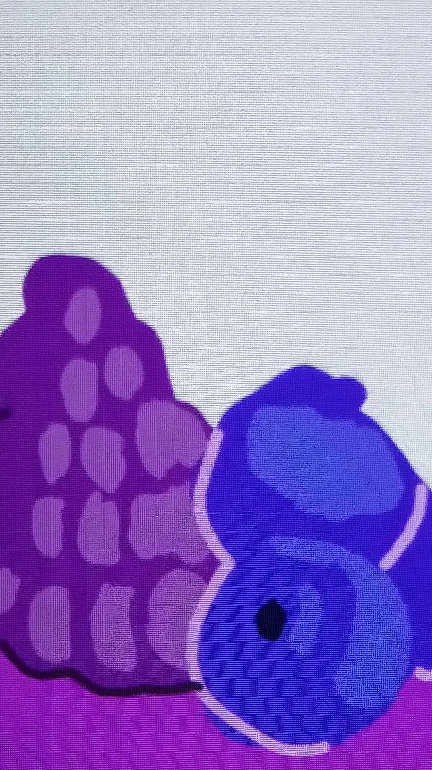 ai character: eyes reflect fear? background