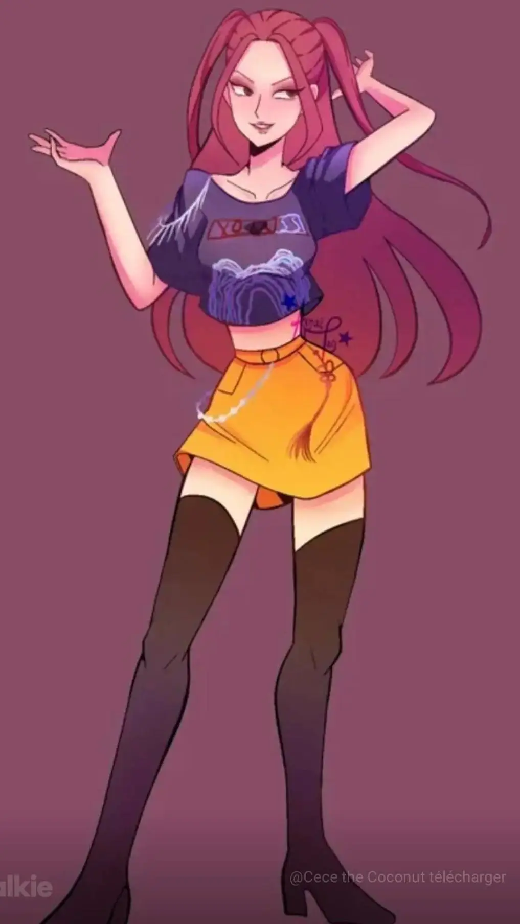 ai character: Mira background