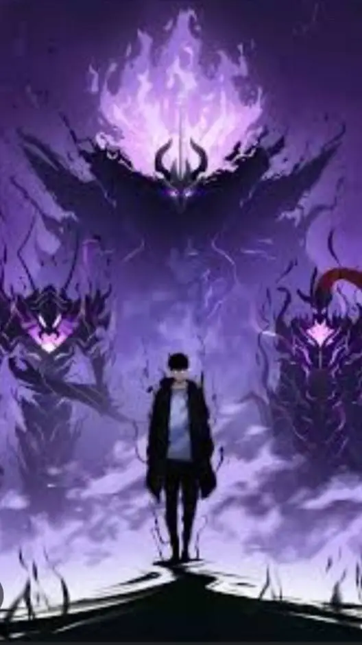ai character: sung jin woo  background