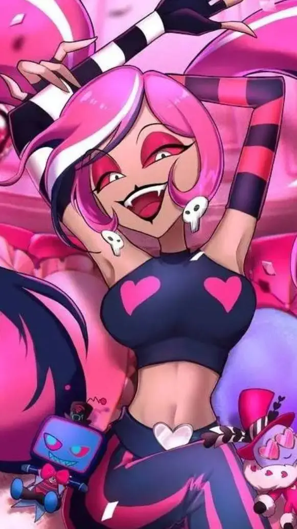 ai character: velvet  background